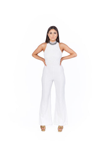 Manning Cartell High Neck Beaded Jumpsuit