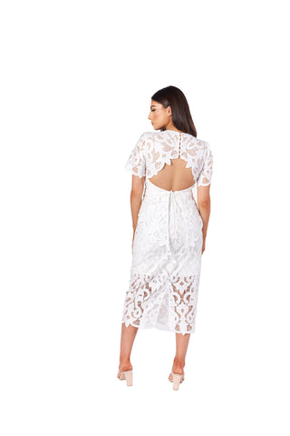 Thurley White Lace Dress